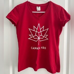 2 Pandora Red Tshirts - Canada 150.